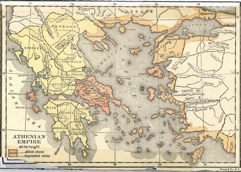 History of MAP and Greece on the world map